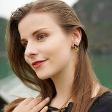 Flora Vintage Stud Earrings