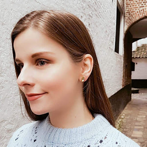 Antwerp Hand Studs Earrings - Gold Plated - Big Hands