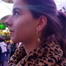 Antwerp Hand Hoop Earrings - Gold Plated - Big Hands