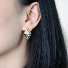 Flora Vintage Stud Earrings