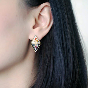 Flora Vintage Stud Earrings