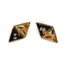 Flora Vintage Stud Earrings