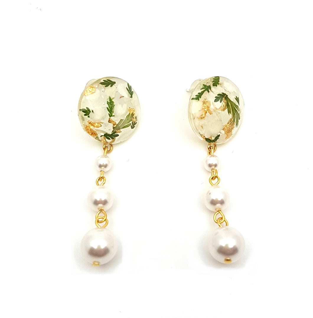 Flora Pearl Earrings