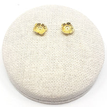 Poppy Studs Earrings -  Gold Plated