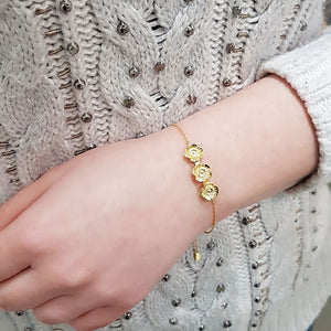 Poppy Bracelet - Gold Plated