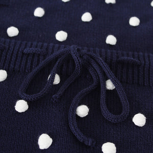 Crochet Polkadot Overalls