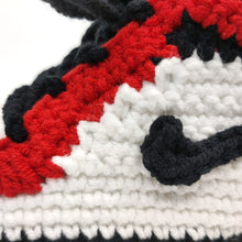 Crochet Baby Sneakers - AJ Red