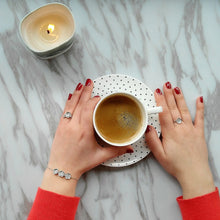 Poppy Bracelet - White Gold Plated