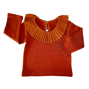 Brown Collar T-Shirt