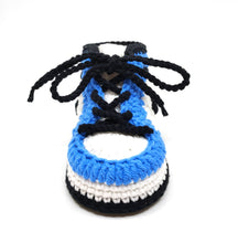 Crochet Baby Sneakers - AJ Blue